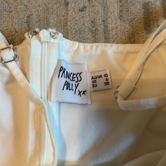 Princess Polly White Mini Dress - Picture 4 of 6